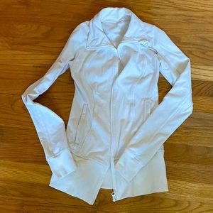 White Lululemon jacket. Size 2.